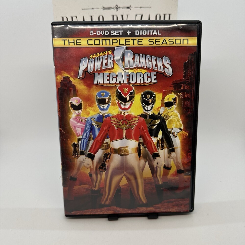 Power Rangers Megaforce: The Complete Season (5 DVD Set, 2013) - Tested!